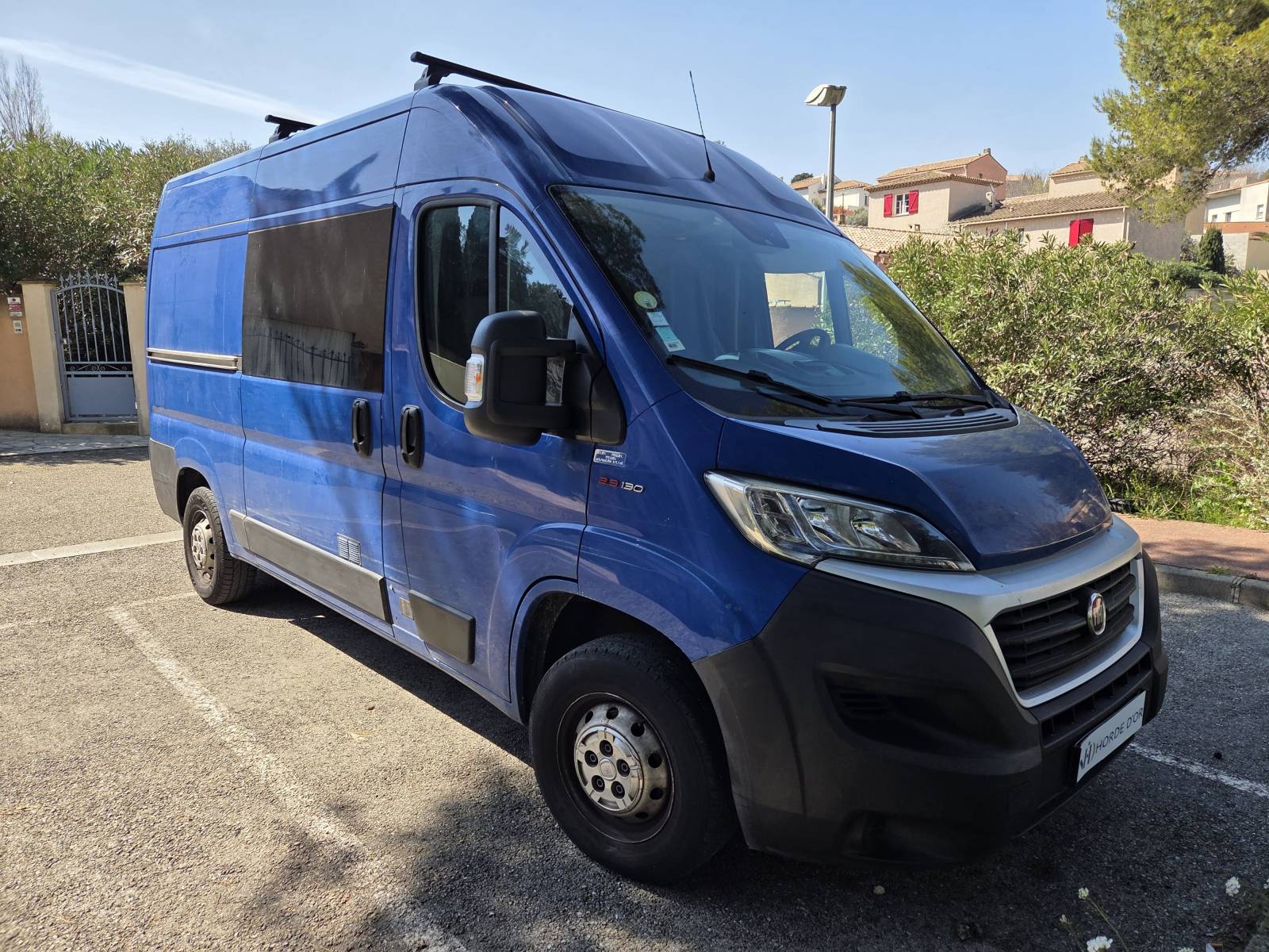 Vente d'un fourgon d'occasion FIAT DUCATO L2H2 VASP- 2,3l 130ch- 5 places CG- Boîte automatique robotisée visible à Martigues région PACA