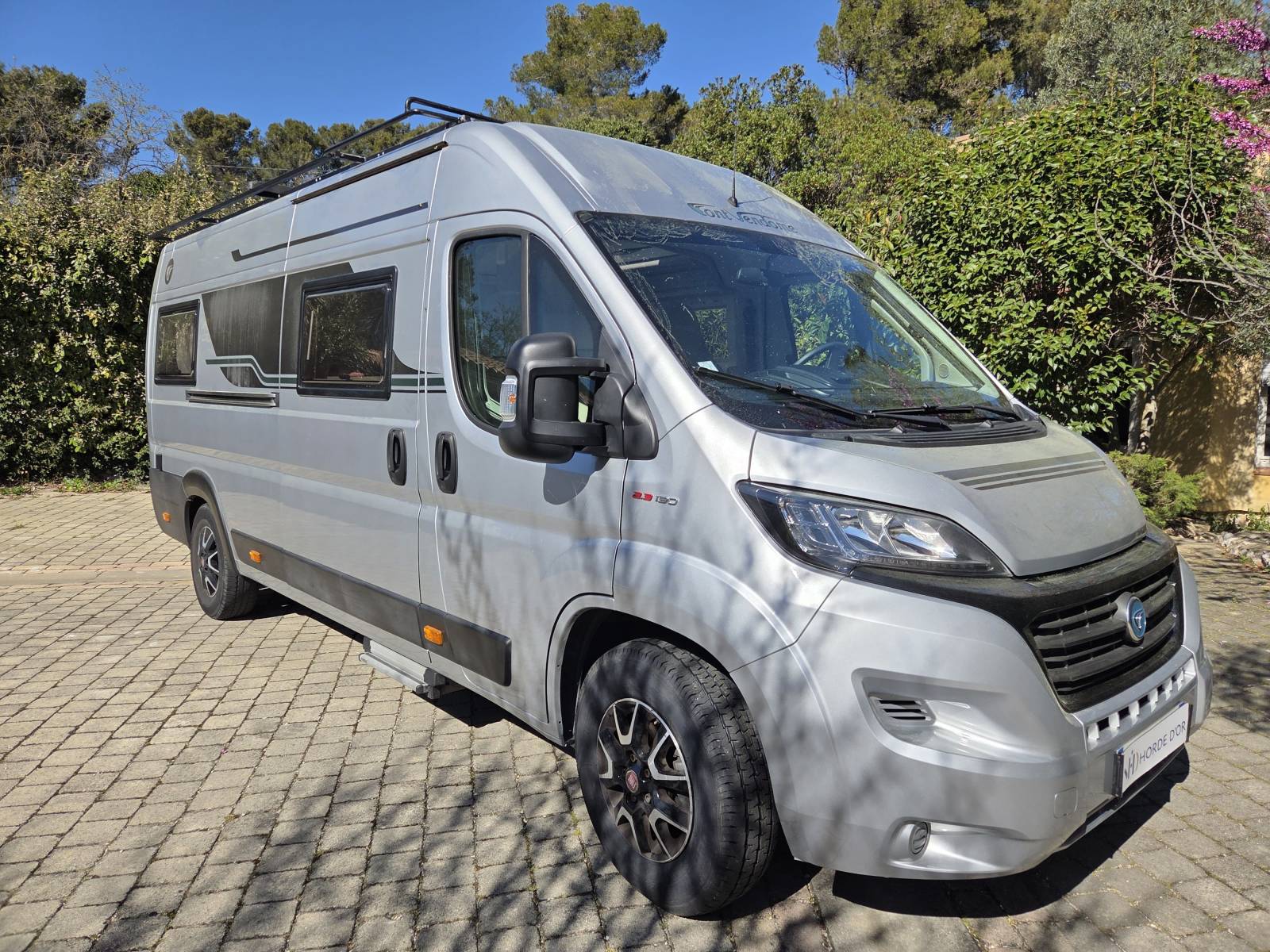 Vente d'un fourgon d'occasion FONT VENDÔME DUO VAN- Fiat Ducato 2,3l 130ch- Première main- Chauffage carburant- Lis jumeaux et lit dinette visible à Bouc Bel Air région PACA